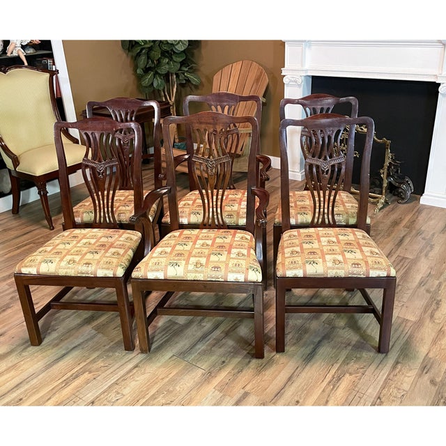 Vintage Henredon Dining Chairs Set of 6 Chairish