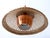 Large Modern Rattan & Copper Pendant Lamp, 1970s For Sale - Image 9 of 18