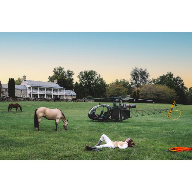 Part of Mele's limited edition series titled, “Horsing Around”. Transporting viewers to a world where horses outnumber...