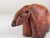 Animal Skin Mid-Century Modern Folded Leather Bear Sculpture, Germany, 1960s For Sale - Image 7 of 10