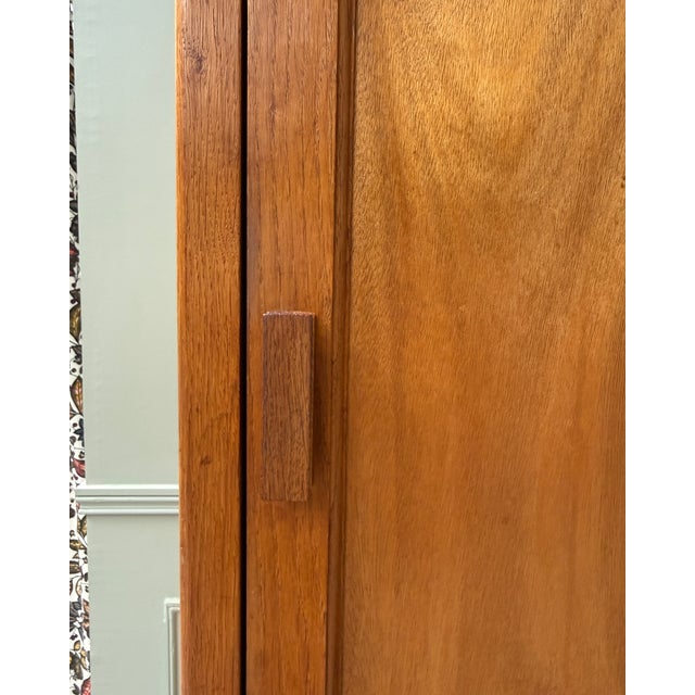 Vintage Oak Bonnetière, 1950s For Sale - Image 10 of 15