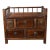 Vintage Chinese Huali Rosewood Tabletop Tea Cabinet With 5 Drawers For Sale