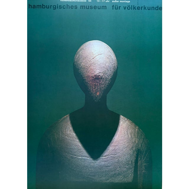 Elevate your space with this exhibition poster designed by Brazilian born artist Almir Mavignier for the Hamburgisches...