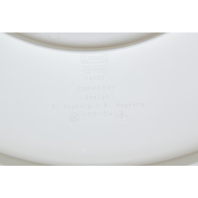 White Popptorp Armchair from Ikea, 1990s For Sale - Image 8 of 10