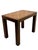 Wood Vintage Mid Century Modern Small Parsons Side Table For Sale - Image 7 of 16