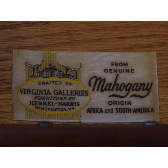 Henkel Harris Mahogany New Market High Chest For Sale - Image 13 of 15