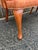 Pair of Vintage Queen Anne Style Upholstered Arm Chairs For Sale - Image 12 of 17