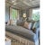2020s Custom Miramar English Roll Arm Fringed Sofa For Sale - Image 5 of 8