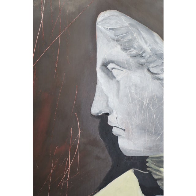 2020s ‘Woman in Jacquemus’ - Oil Painting by Zamarys Rivera For Sale - Image 5 of 6