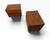 1960s Mid-Century Modern American of Martinsville Walnut Nightstands - Set of 2 For Sale - Image 5 of 8