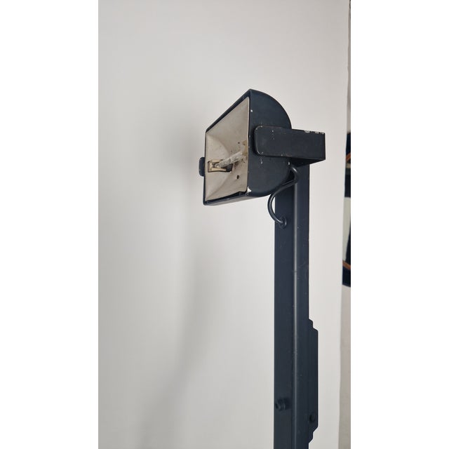 Black Sirio Model Floor Lamp in Black Lacquered Iron by Kazuide Takahama for Sirrah, 1970s For Sale - Image 8 of 15