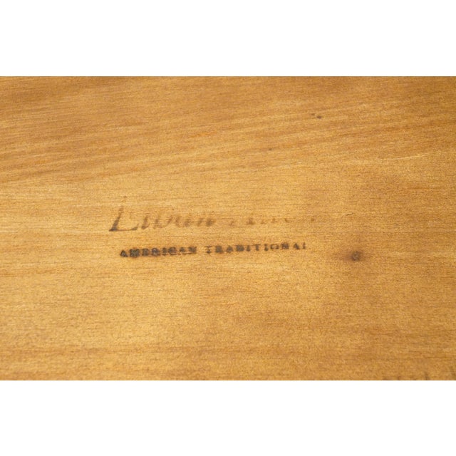 Ethan Allen Georgian Court Solid Cherry Traditional Style 24" Storage Accent End Table 11-8165 - Sheffield Finish For Sale - Image 10 of 11