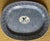 Antique 19th Century English Regency Pearlware Blue & White Transferware Platter With Sphinx and Greek Key Decoration For Sale In New York - Image 6 of 6