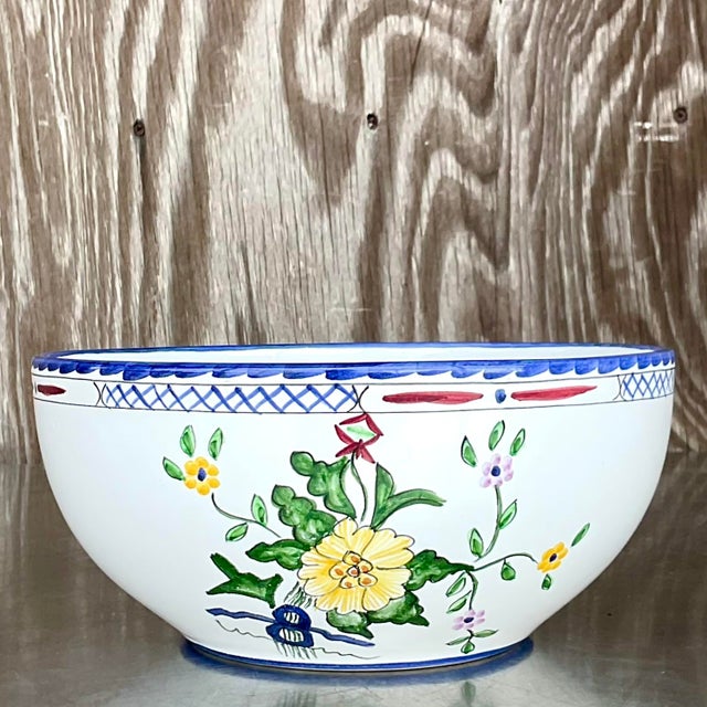 Tiffany and Co. Vintage Tiffany & Co. Hand Painted Bowl For Sale - Image 4 of 6