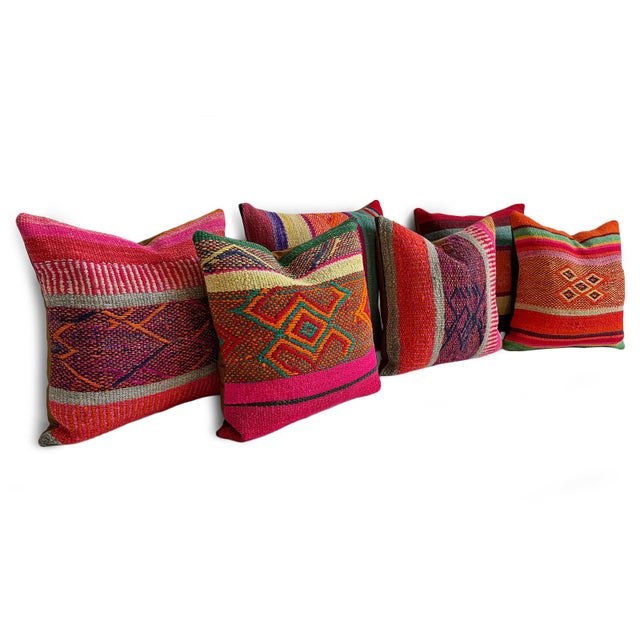Frazada Cusco Peruvian Pillow For Sale In Los Angeles - Image 6 of 6
