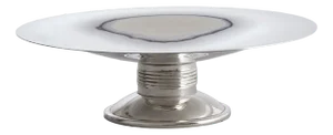 French Modernist Art Deco Silver Plated Coupe by Luc Lanel for Christofle, 1930s