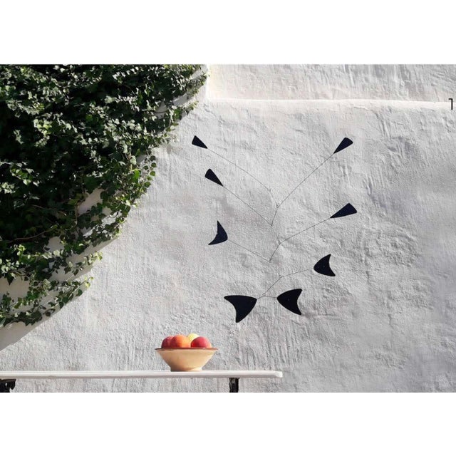 A rare find in near-new condition. The Spiga mobile by Solito is a hand-fabricated kinetic sculpture inspired by the...