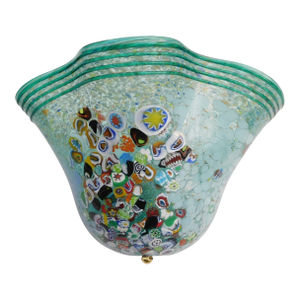1960s Aquamarine Murano Sconce by La Murrina