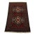 Baloch Rug 2’10” X 4’7” Red Wool Vintage Tribal Hand-Knotted Oriental Carpet For Sale