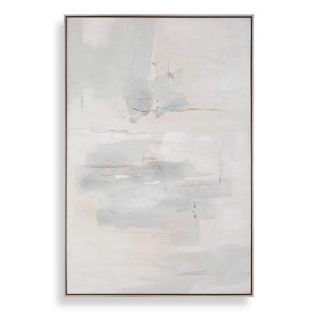 Blue One And Only Hand Painted Abstract Art For Sale - Image 8 of 8