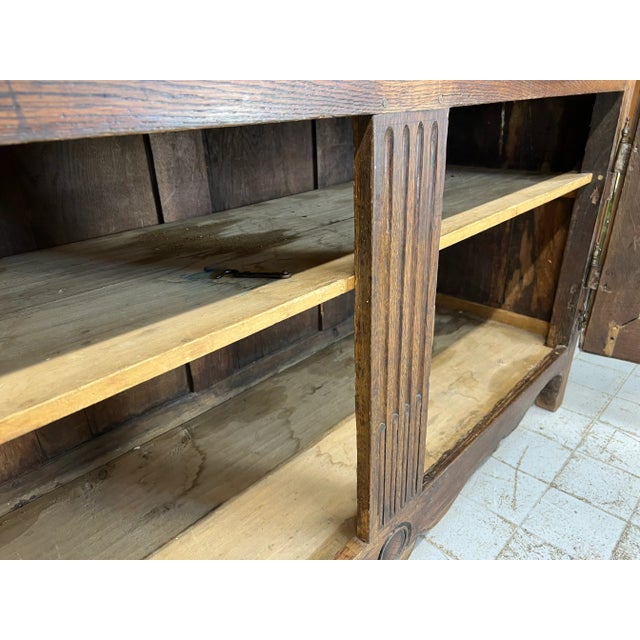 Oak Dresser or Buffet Sideboard Cupboard, 20th Century For Sale - Image 5 of 14