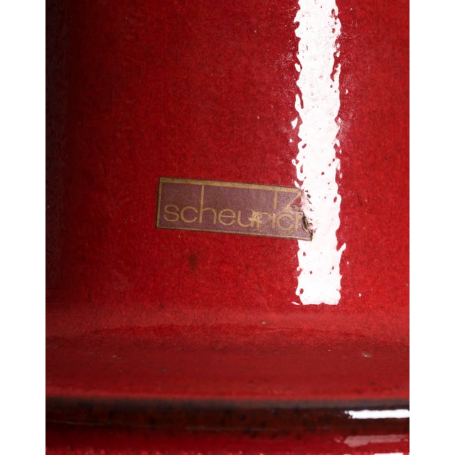 Pagoda Floor Vase from Scheurich Keramik, 1970s For Sale - Image 9 of 10