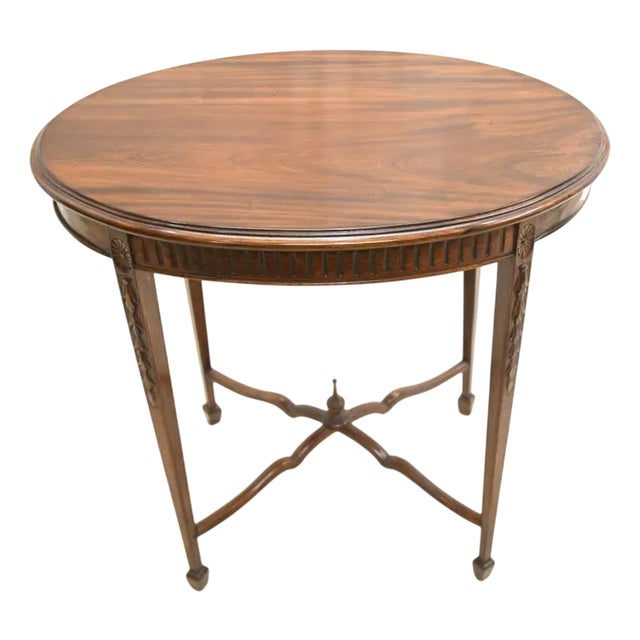 Adams Mahogany Side Table, 1920s For Sale