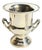 Vintage Silver Plate Ice Champagne Bucket by Leonard For Sale