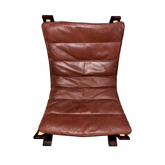 Focus Armchairs in Leather from Bramin Møbler, 1970s, Set of 2 For Sale - Image 9 of 11