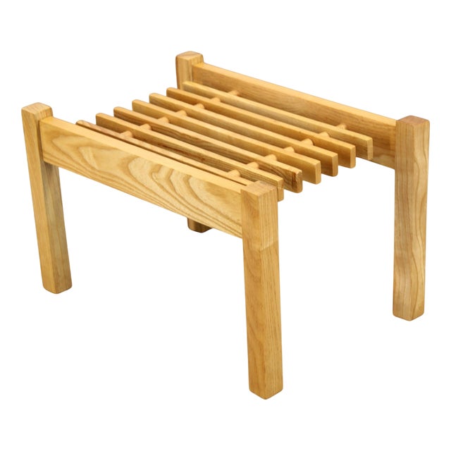 Wooden Bench, Czechoslovakia, 1960s For Sale