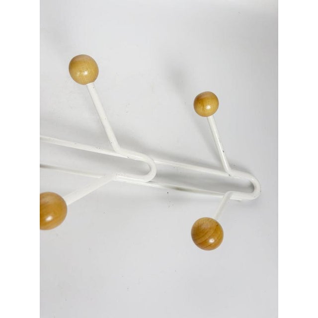 1990s Iron and Wood Coat Rack, France, 1990s For Sale - Image 5 of 11