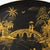 Vintage Black and Gold Chinoiserie Lacquerware Serving Tray For Sale In New York - Image 6 of 14