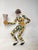 Beautiful handmade ceramic sculpture depicting a Harlequin in colorful robes. An excellent decorative piece with a classic...