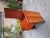Torcello Chair with Armrests in Wood and Leather by Carlo Scarpa for Stildomus,1960s For Sale - Image 6 of 11