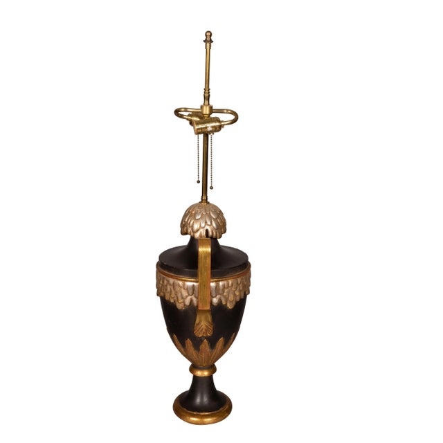 Neoclassical Style Composition Table Lamps - a Pair For Sale - Image 12 of 12