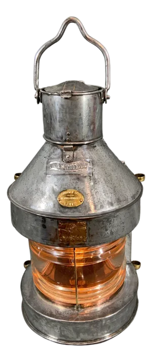 Steel Ship's Masthead Lantern by M.P. Calloway of Leith