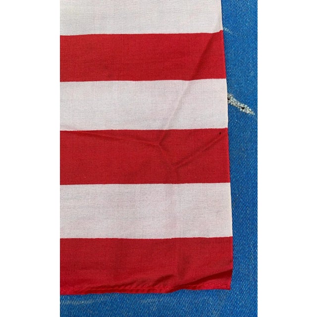 1940s 1930s Silk 48 Star American Flag For Sale - Image 5 of 8