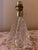 1970s Vintage Mid-Century Modern Heavy Crystal Sculptural Table Lamp - Crystal– Abstract Triangular Design For Sale - Image 5 of 7