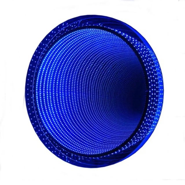 Wall Decoration Infinity Mirror by Falcone For Sale - Image 6 of 6