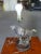 Vintage Chinese Tang Horse Decorator Lamp sold as found in working condition without shade