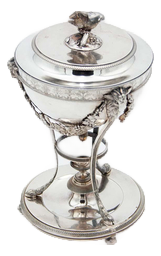 Silver Candy Box with Trims