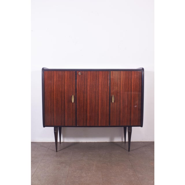 1950s Brass Sideboard Produced by Dassi Italy from Dassi Mobili Moderni, in Very Good conditions. Designed 1950 to 1959 I...