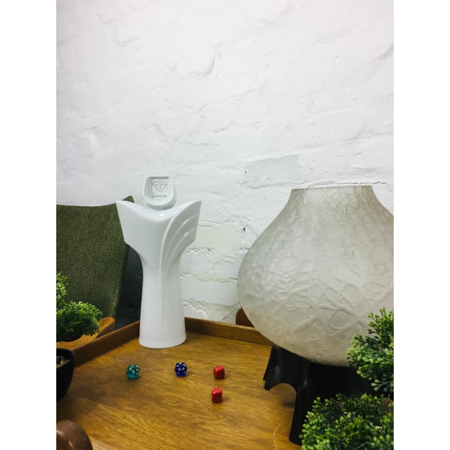 Ceramic Modern White Porcelain Figure from Hungary, 1960s For Sale - Image 7 of 8