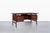 1960s Danish Modern Floating Top Rosewood Desk Modern 75 by Gunni Omann For Sale - Image 5 of 15