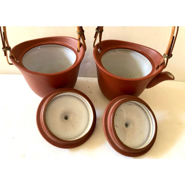 Japanese Japanese Cream and Sugar Set For Sale - Image 3 of 5