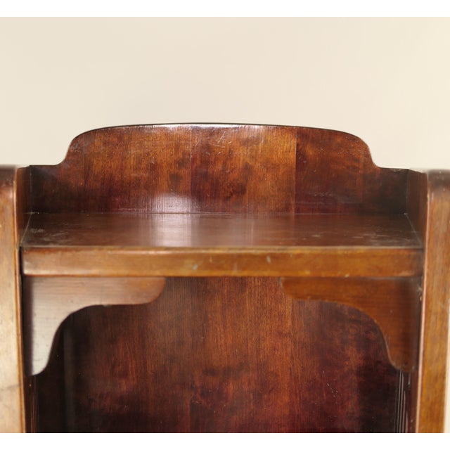 Wood Jugendstil Gramophone and Record Storage Cabinet, Austria, 1910s For Sale - Image 7 of 8
