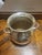 Metal Collectible Mbahr Silver Plated Pot With Rope Handles For Sale - Image 7 of 10