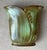 Circa 1949 Frankoma Pottery "Modelled Wheat" Vase Style 74 in Prairie Green For Sale - Image 12 of 18