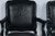 Late 20th Century Black Faux Crocodile & Glossy Black Louis XV Style Armchairs — A Pair For Sale - Image 5 of 10