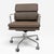 Mid-Century Modern Herman Miller Eames Aluminum Group Soft Pad Management Chair - Espresso Brown Leather For Sale - Image 3 of 10